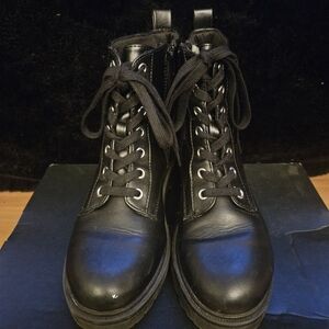 ****SOLD*** Stylish Black Combat Boots for Women
